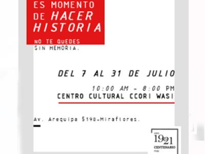 Exposición 1921: Los cimientos del Perú Contemporáneo 